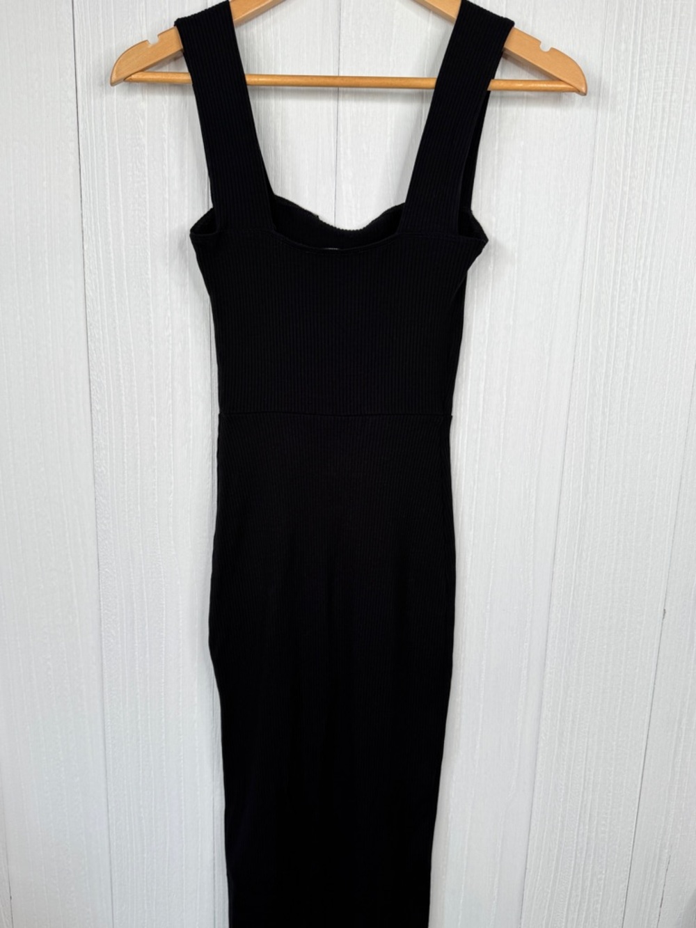 Reformation Cassi Knit Dress Black - Picture 6 of 10